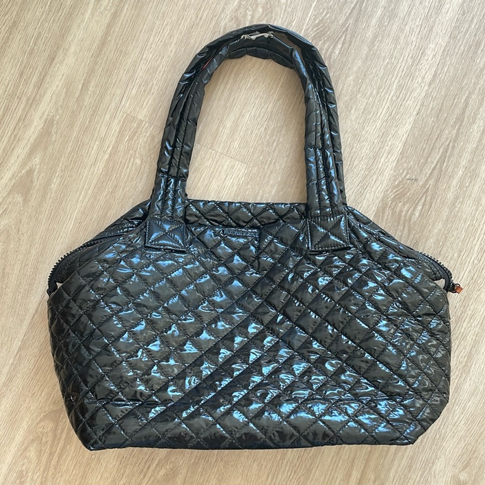 MZ Wallace Large Sutton in Black Lacquer